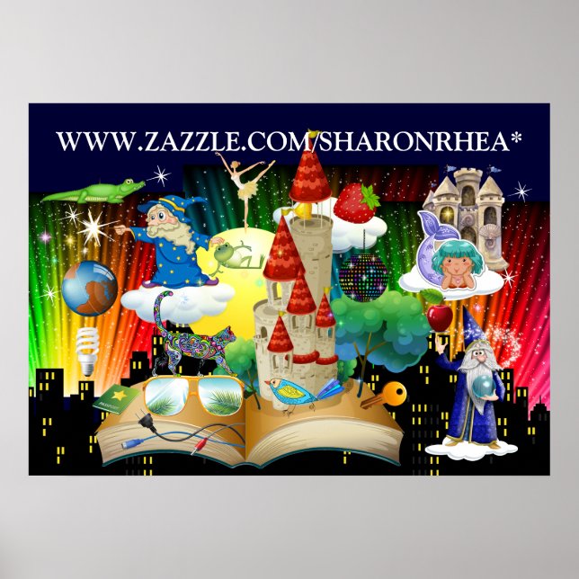 Póster Profesor / Biblioteca / Poster de cualquiera (Frente)