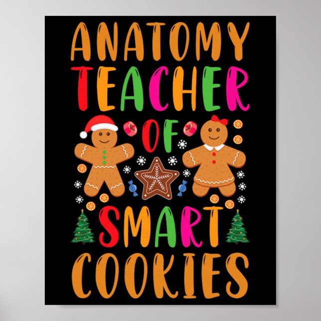 Póster Profesor de Anatomía de Galletas Inteligentes Navi (Frente)