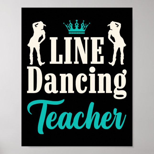 Póster Profesor de Baile en Línea (Frente)
