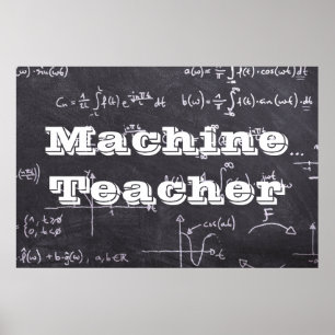 Póster Profesor de Máquina