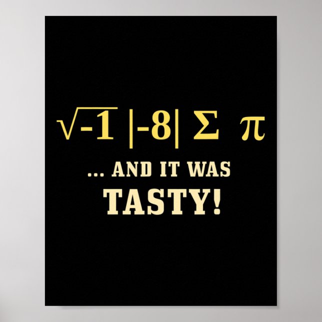 Póster Profesor De Matemáticas De Camisas En El Día Nacio (Frente)