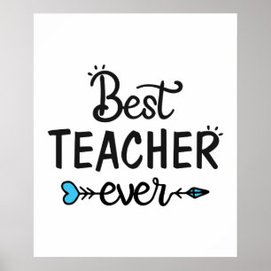 Póster PROFESOR - El mejor nunca