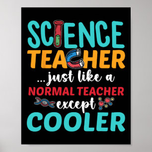 Póster Profesor Excepto Cooler De Vuelta A La Escuela De