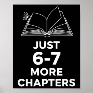 Póster Profesor solo 6-7 capítulos más divertida lectura