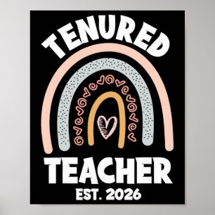 Póster Profesor Titular 2026 Mujeres Con Promoción Tenure