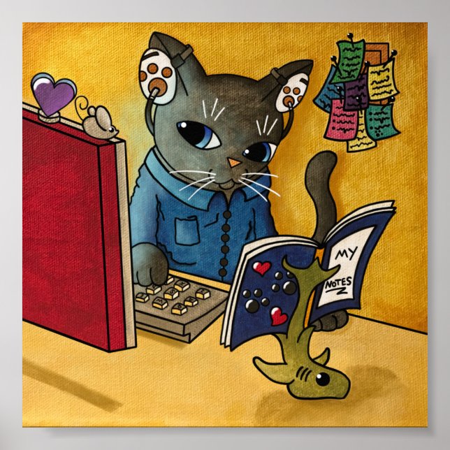 Póster Profesor Virtual De Vuelta A La Escuela 2020 Regal (Frente)