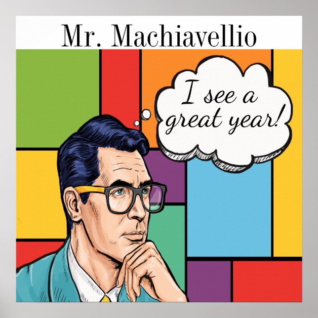 Póster Profesora / Cualquier Poster (Frente)