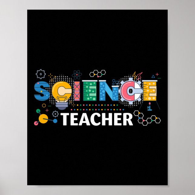 Póster Profesora de Ciencia Química Física (Frente)