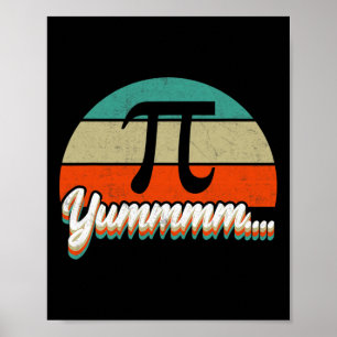 Póster Profesores De Matemáticas Pi Day Diez Símbolo Grac