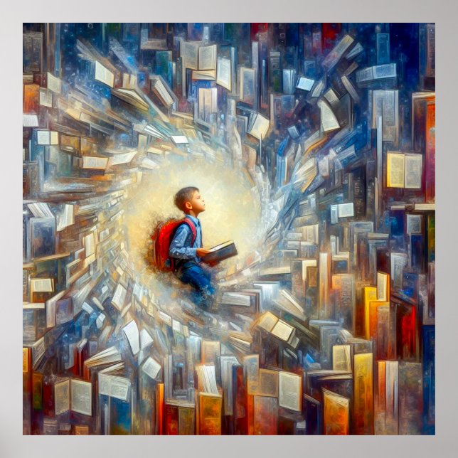 Póster Profundidad del descubrimiento (Frente)