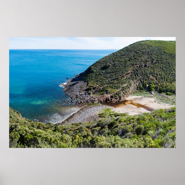 Póster Profundo Creek Cove Panorama (Frente)