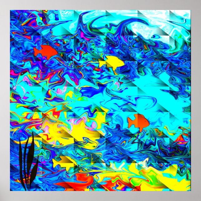 Póster Profundo en nuestros mares...... (Frente)