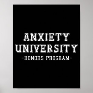 Póster Programa de Honores de la Universidad de Ansiedad