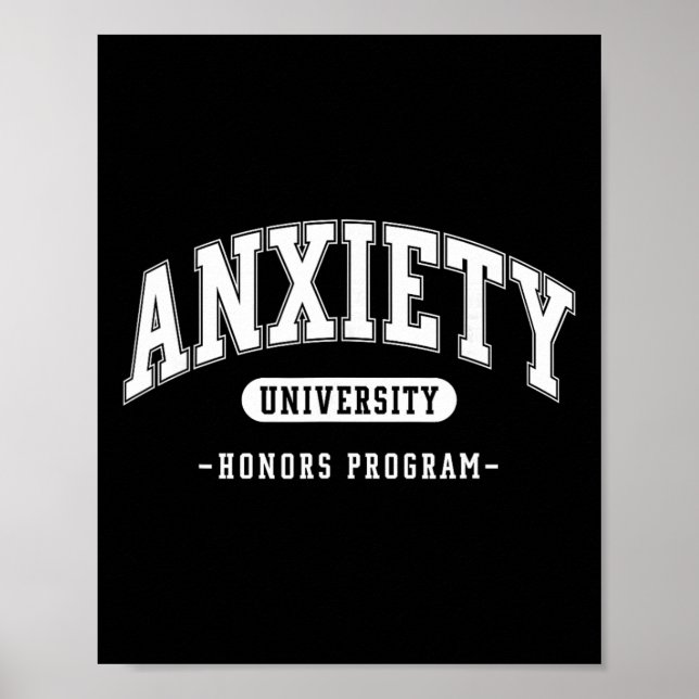 Póster Programa de Honores Universitarios de Ansiedad Div (Frente)