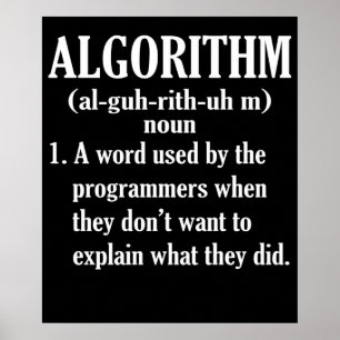 Póster Programación de equipos de definición de algoritmo
