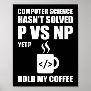 Póster Programador Codificando Ciencias de la Computación