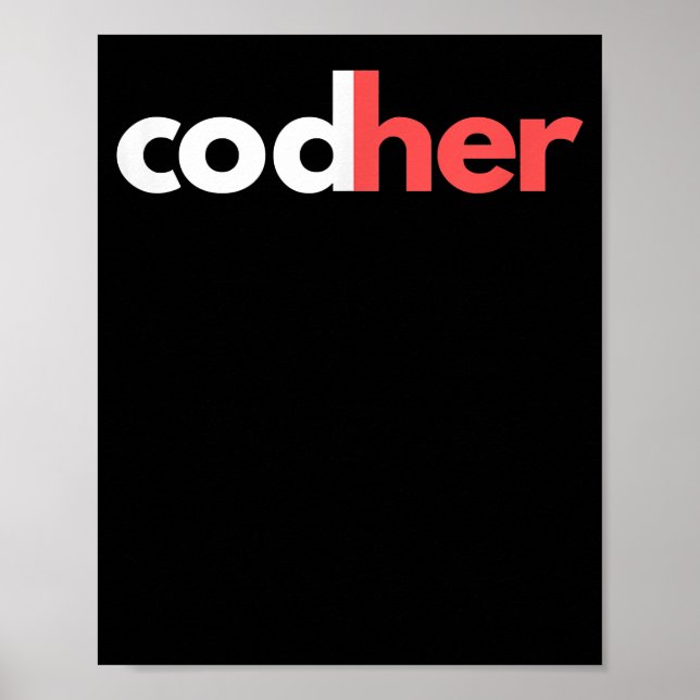 Póster Programadora Chica Cúdher Mujeres Ingenieras Estúm (Frente)
