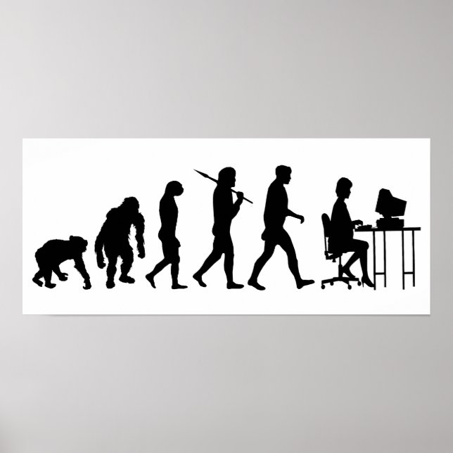 Póster Programadores analistas de negocio secretarios equ (Frente)