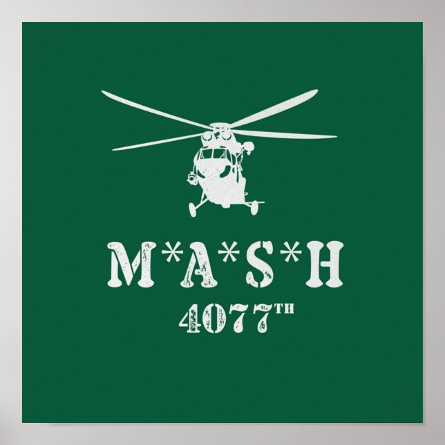 Póster Programas de TV MASH (Frente)