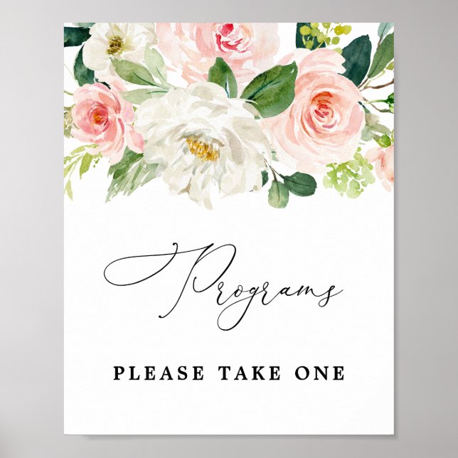 Póster Programas Rubor Por Favor, Tome Un Rótulo (Frente)