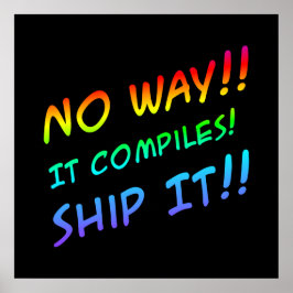 Póster Programming Humor Poster