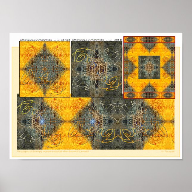 Póster Progresión del Poster de momento vacío (Frente)