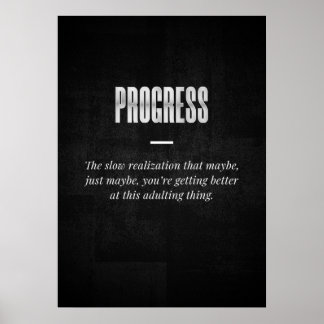 Póster Progreso