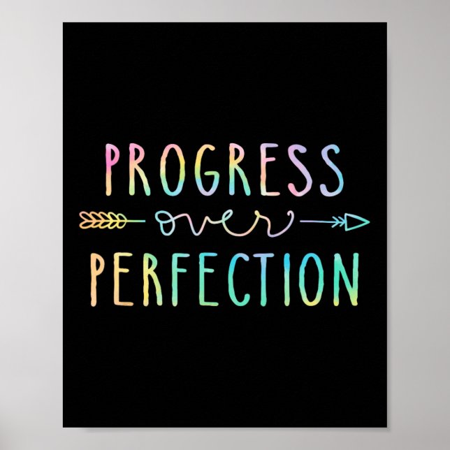 Póster Progreso Regreso a Clases Sobre Motivación de Perf (Frente)