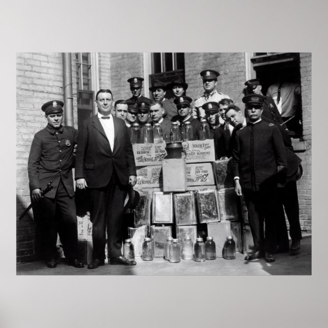 PÓSTER PROHIBICIÓN BLANCO DE LUZ DE LA MONTAÑA (Frente)
