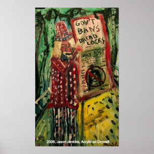 Póster Prohibición de Dread