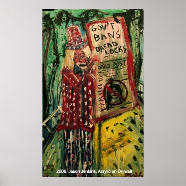 Póster Prohibición de Dread (Frente)