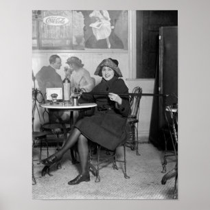 Póster Prohibición que inclina a Cane, 1922