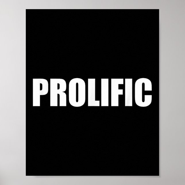 Póster Prolific Insrational For Entrepreneurs  (Frente)