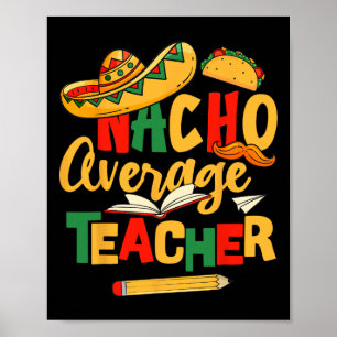 Póster Promedio De Nacho Mexicano De Cinco De Mayo En La 
