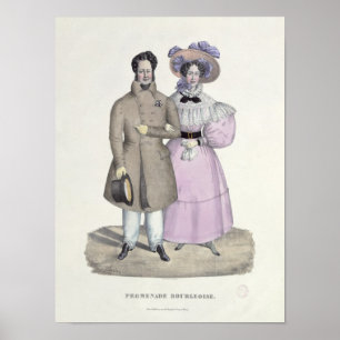 Póster Promenade Bourgeoise