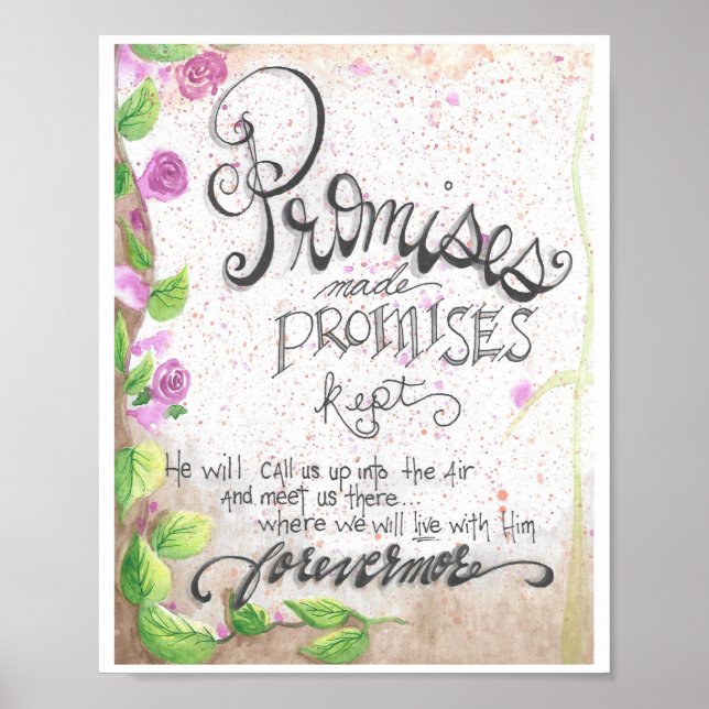 Póster Promesas (Frente)