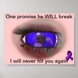 Póster Promesas quebradas