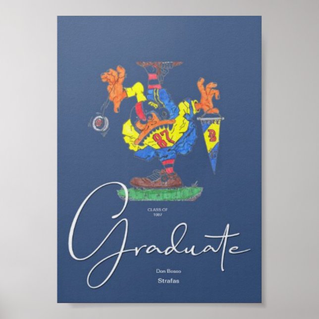 Póster promo 87 DB LPZ (Frente)