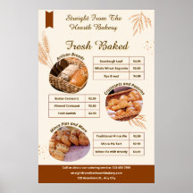 Promo de entrada de productos de panadería detalla