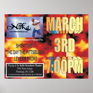 Póster Promoción de Naka showtime 2