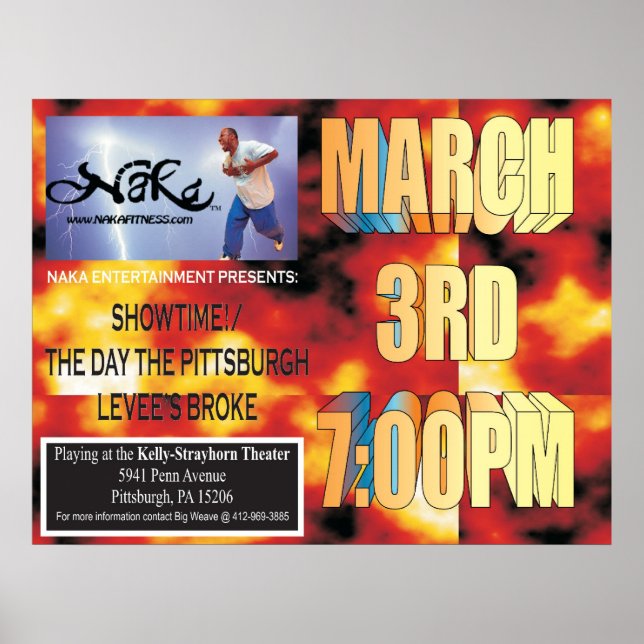 Póster Promoción de Naka showtime 2 (Frente)