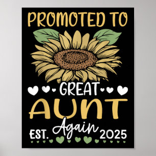 Póster Promocionado A Gran Tía De Nuevo El Girasol De Est