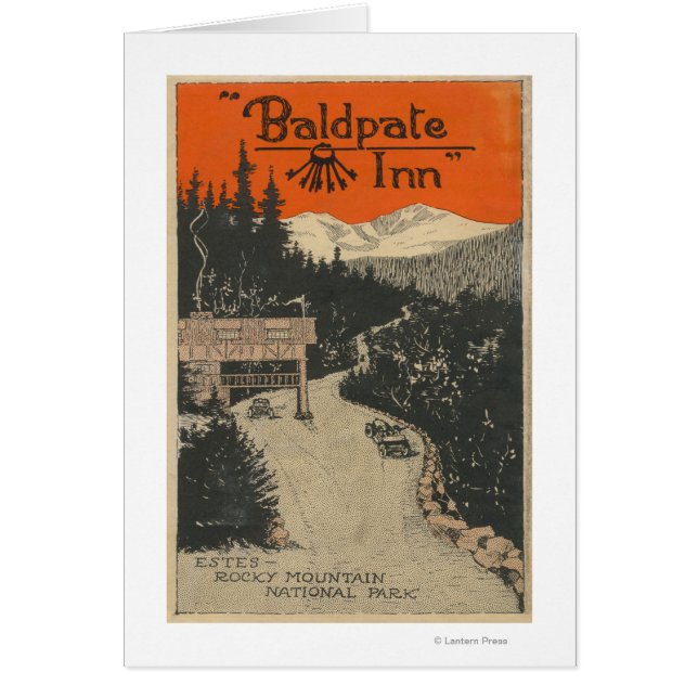 Poster promocional Baldpate Inn # 1 (Frente)