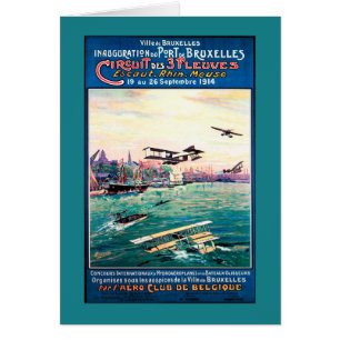 Poster promocional cancelado del avión del
