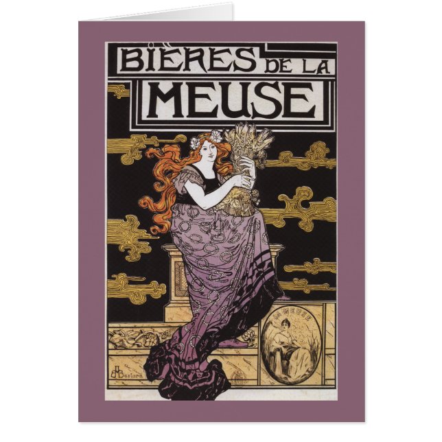 Poster promocional de Bieres de la Meuse (Frente)