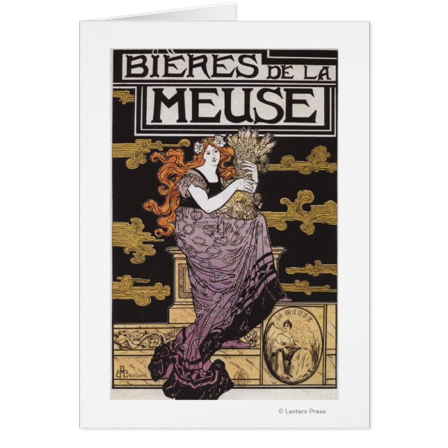 Poster promocional de Bieres de la Meuse (Frente)