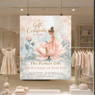 Póster promocional de certificado de regalo de had