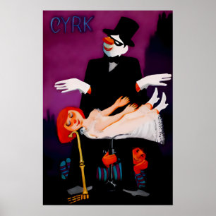 Póster promocional de la actuación de magia Euro C