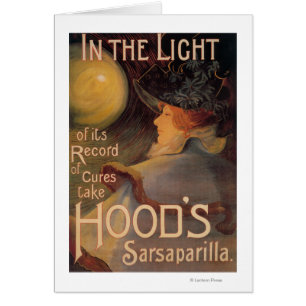 Poster promocional de la zarzaparrilla de la