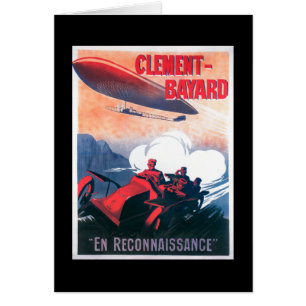 Poster promocional del dirigible de Adjudant
